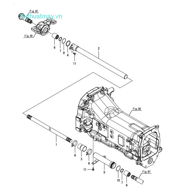 Trục truyền động (1-2)